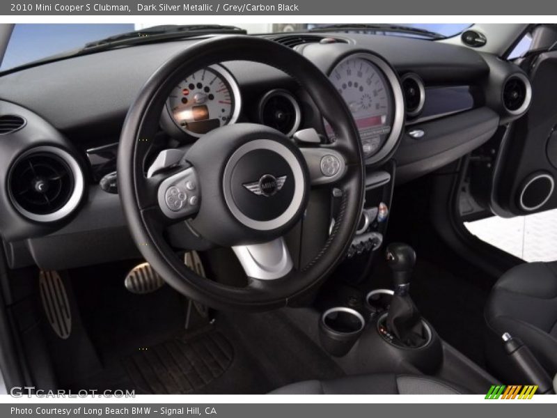 Dark Silver Metallic / Grey/Carbon Black 2010 Mini Cooper S Clubman