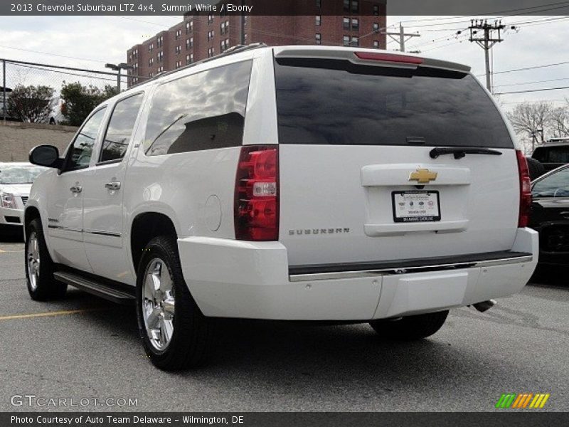 Summit White / Ebony 2013 Chevrolet Suburban LTZ 4x4