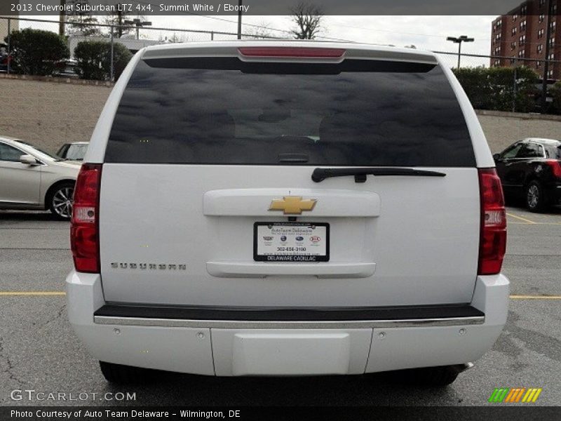 Summit White / Ebony 2013 Chevrolet Suburban LTZ 4x4