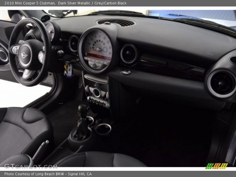 Dark Silver Metallic / Grey/Carbon Black 2010 Mini Cooper S Clubman