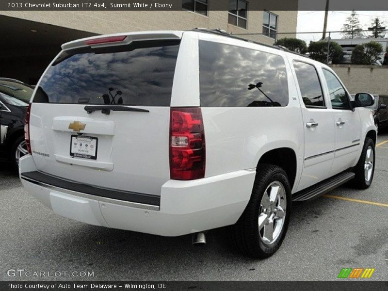 Summit White / Ebony 2013 Chevrolet Suburban LTZ 4x4