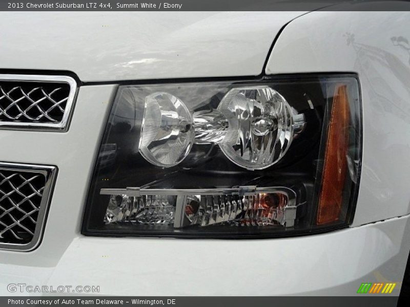 Summit White / Ebony 2013 Chevrolet Suburban LTZ 4x4