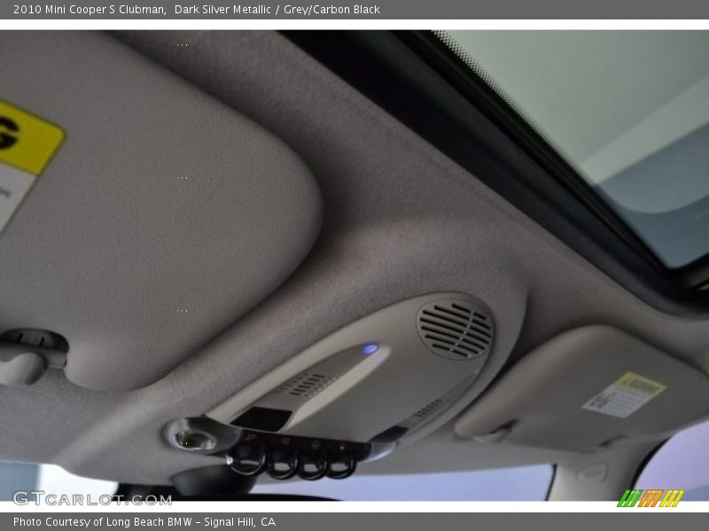 Dark Silver Metallic / Grey/Carbon Black 2010 Mini Cooper S Clubman