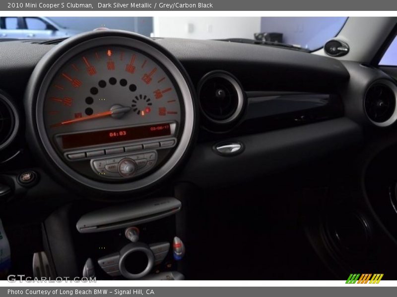 Dark Silver Metallic / Grey/Carbon Black 2010 Mini Cooper S Clubman