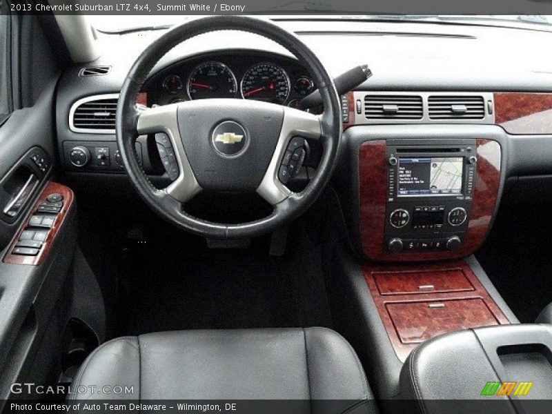 Summit White / Ebony 2013 Chevrolet Suburban LTZ 4x4