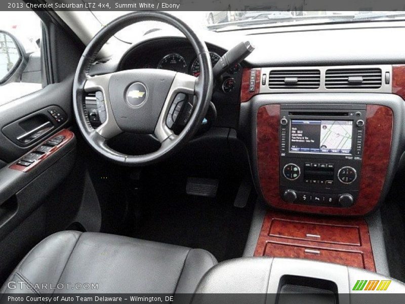 Summit White / Ebony 2013 Chevrolet Suburban LTZ 4x4