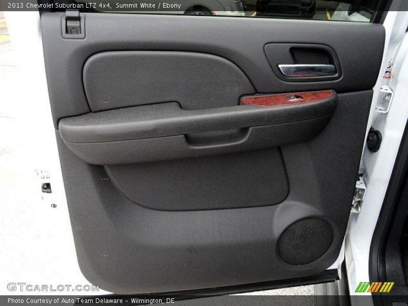 Summit White / Ebony 2013 Chevrolet Suburban LTZ 4x4