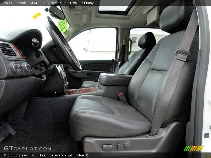 Summit White / Ebony 2013 Chevrolet Suburban LTZ 4x4