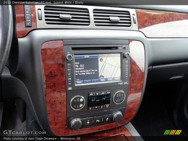 Summit White / Ebony 2013 Chevrolet Suburban LTZ 4x4