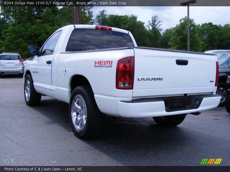 Bright White / Dark Slate Gray 2004 Dodge Ram 1500 SLT Regular Cab