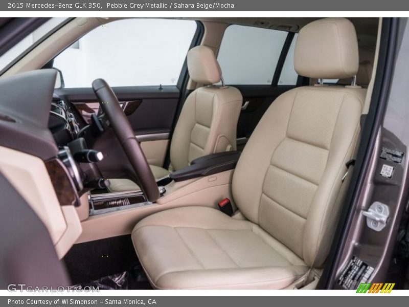 Pebble Grey Metallic / Sahara Beige/Mocha 2015 Mercedes-Benz GLK 350