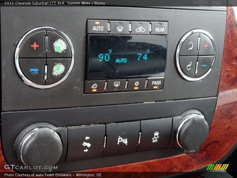 Summit White / Ebony 2013 Chevrolet Suburban LTZ 4x4