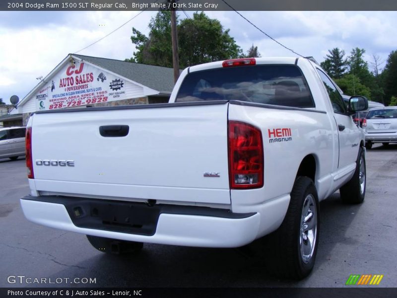 Bright White / Dark Slate Gray 2004 Dodge Ram 1500 SLT Regular Cab