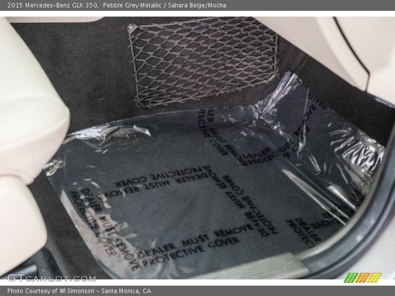 Pebble Grey Metallic / Sahara Beige/Mocha 2015 Mercedes-Benz GLK 350