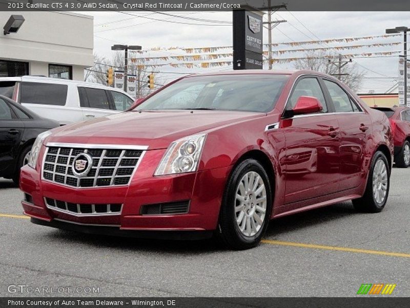 Front 3/4 View of 2013 CTS 4 3.0 AWD Sedan