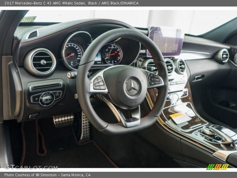 Black / AMG Black/DINAMICA 2017 Mercedes-Benz C 43 AMG 4Matic Sedan