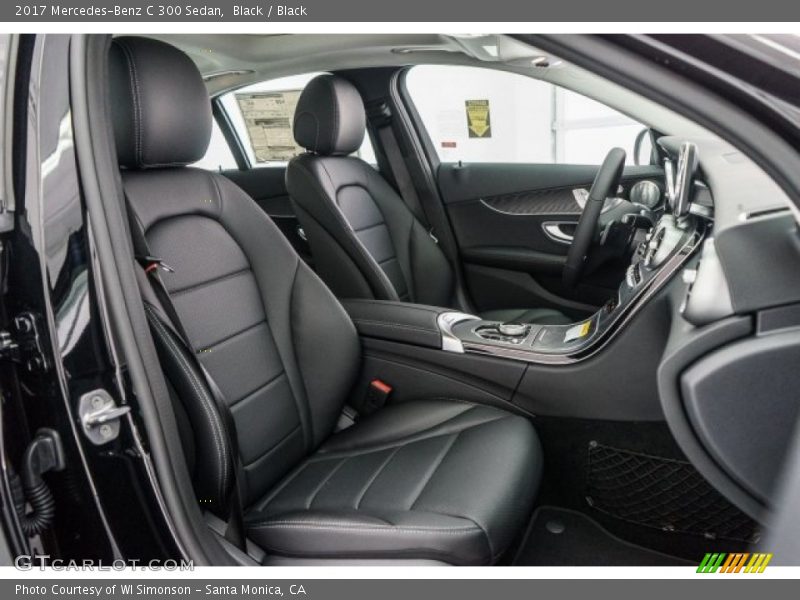Black / Black 2017 Mercedes-Benz C 300 Sedan