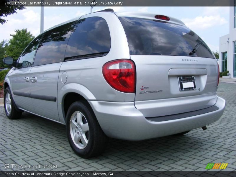 Bright Silver Metallic / Medium Slate Gray 2005 Dodge Caravan SXT