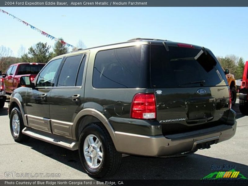 Aspen Green Metallic / Medium Parchment 2004 Ford Expedition Eddie Bauer