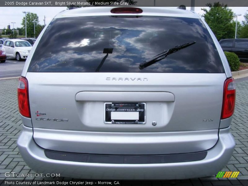 Bright Silver Metallic / Medium Slate Gray 2005 Dodge Caravan SXT