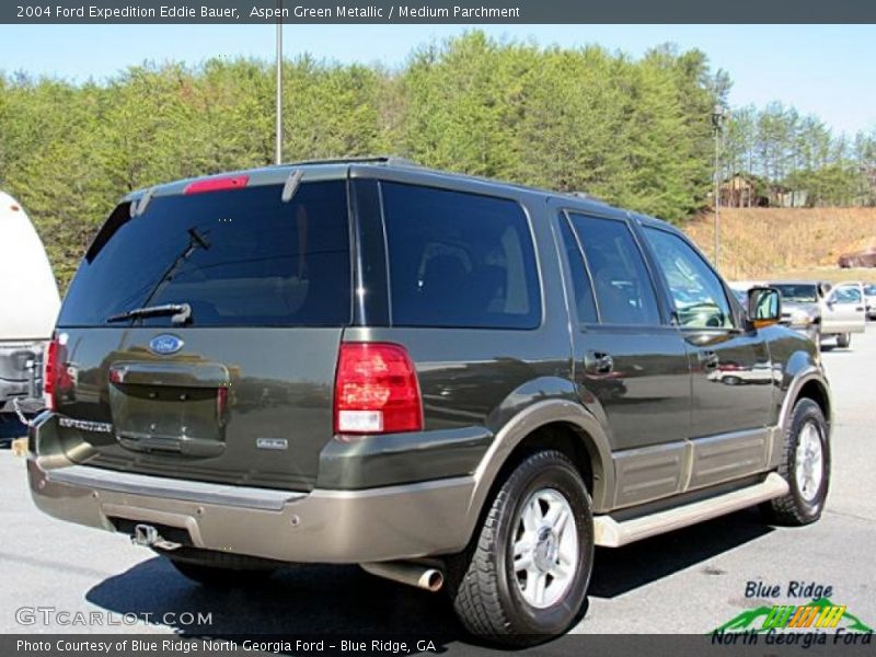 Aspen Green Metallic / Medium Parchment 2004 Ford Expedition Eddie Bauer