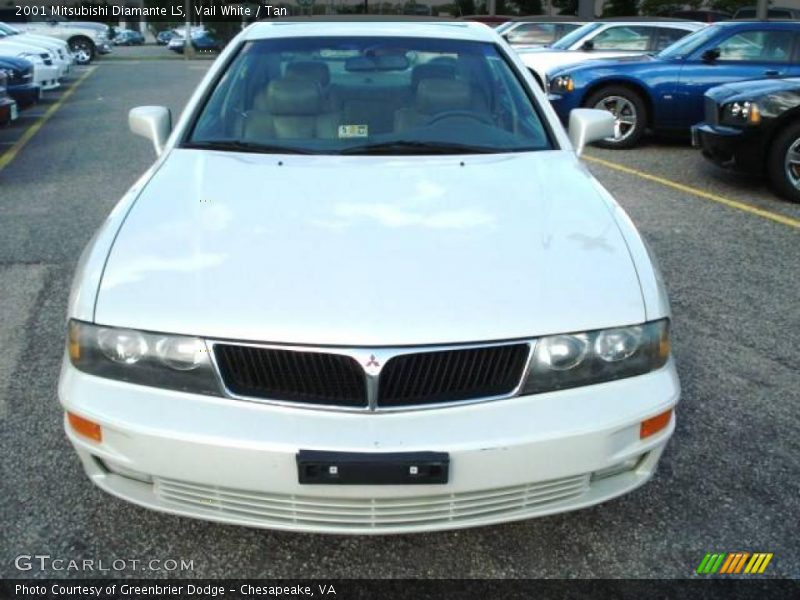 Vail White / Tan 2001 Mitsubishi Diamante LS