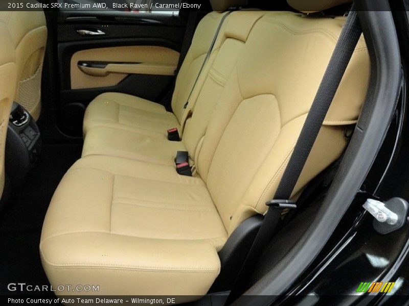 Black Raven / Caramel/Ebony 2015 Cadillac SRX Premium AWD