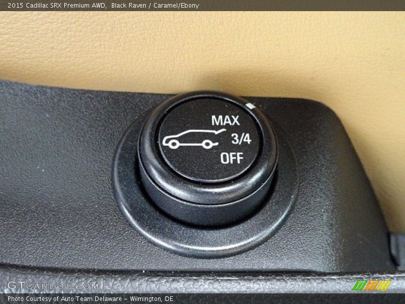 Black Raven / Caramel/Ebony 2015 Cadillac SRX Premium AWD