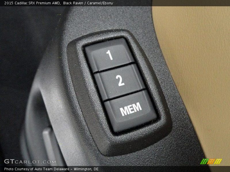 Black Raven / Caramel/Ebony 2015 Cadillac SRX Premium AWD