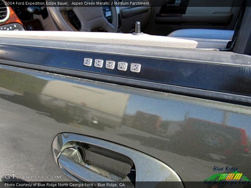 Aspen Green Metallic / Medium Parchment 2004 Ford Expedition Eddie Bauer