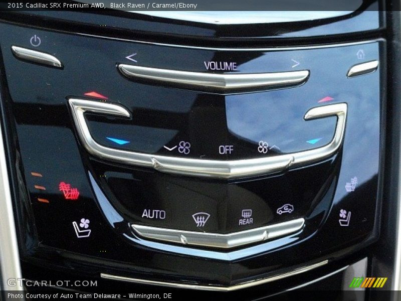 Black Raven / Caramel/Ebony 2015 Cadillac SRX Premium AWD