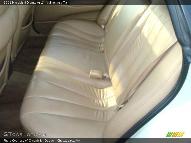 Vail White / Tan 2001 Mitsubishi Diamante LS