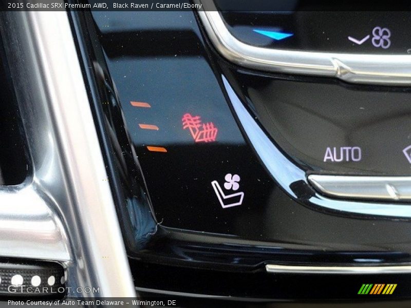 Black Raven / Caramel/Ebony 2015 Cadillac SRX Premium AWD