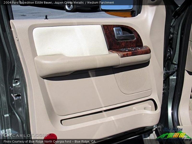 Aspen Green Metallic / Medium Parchment 2004 Ford Expedition Eddie Bauer