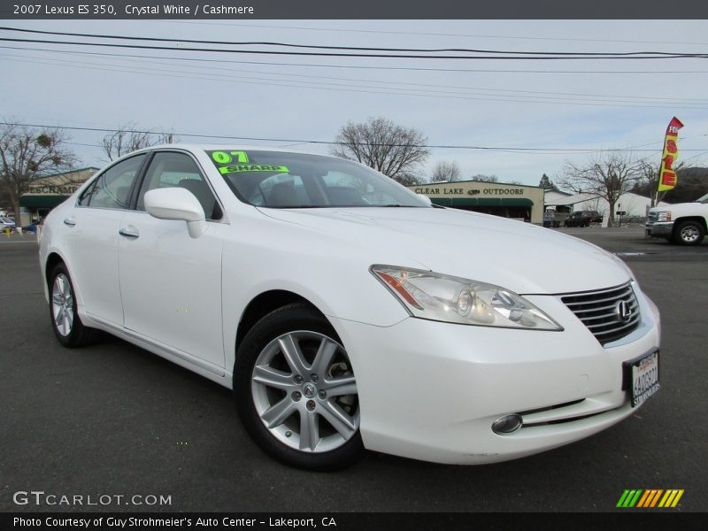 Crystal White / Cashmere 2007 Lexus ES 350