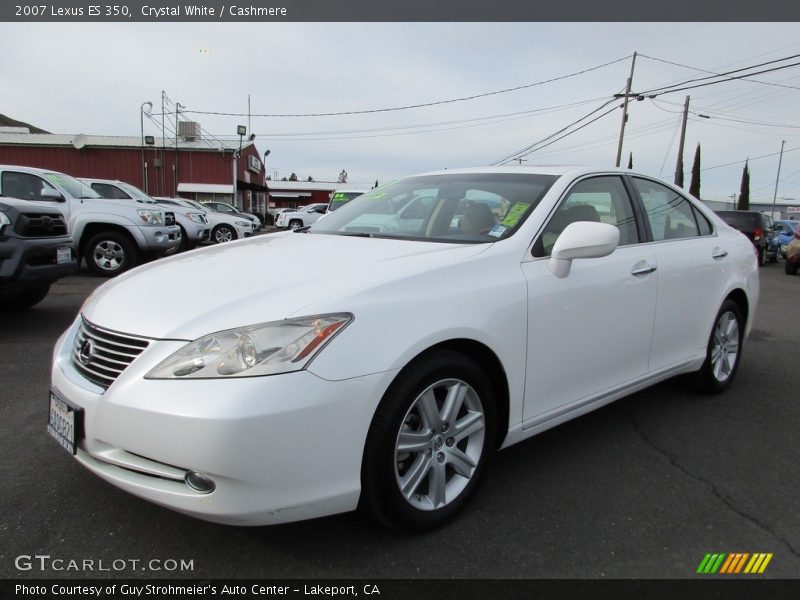 Crystal White / Cashmere 2007 Lexus ES 350