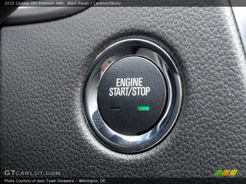 Black Raven / Caramel/Ebony 2015 Cadillac SRX Premium AWD
