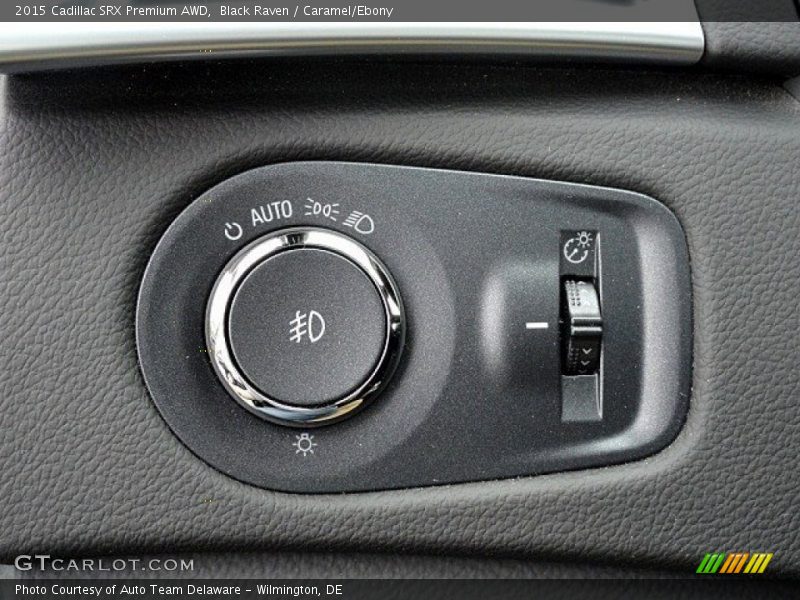Black Raven / Caramel/Ebony 2015 Cadillac SRX Premium AWD