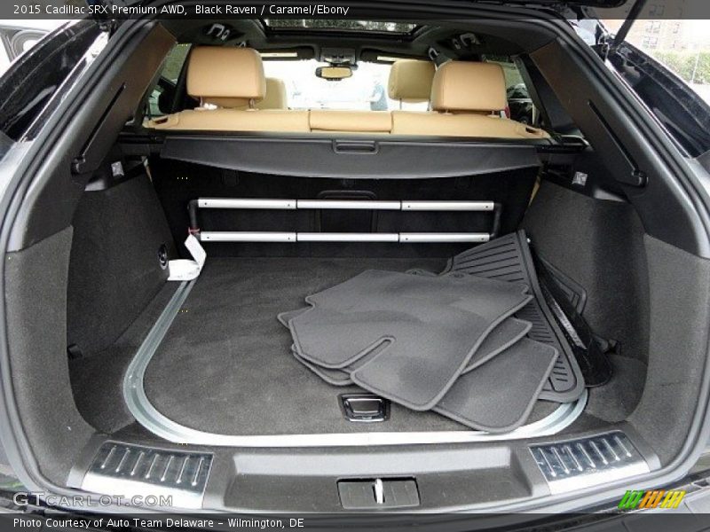 Black Raven / Caramel/Ebony 2015 Cadillac SRX Premium AWD