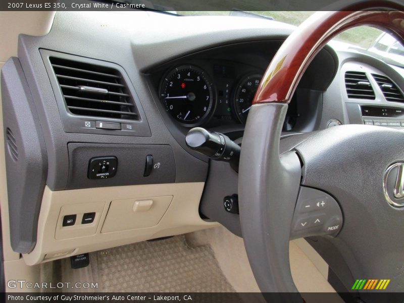 Crystal White / Cashmere 2007 Lexus ES 350