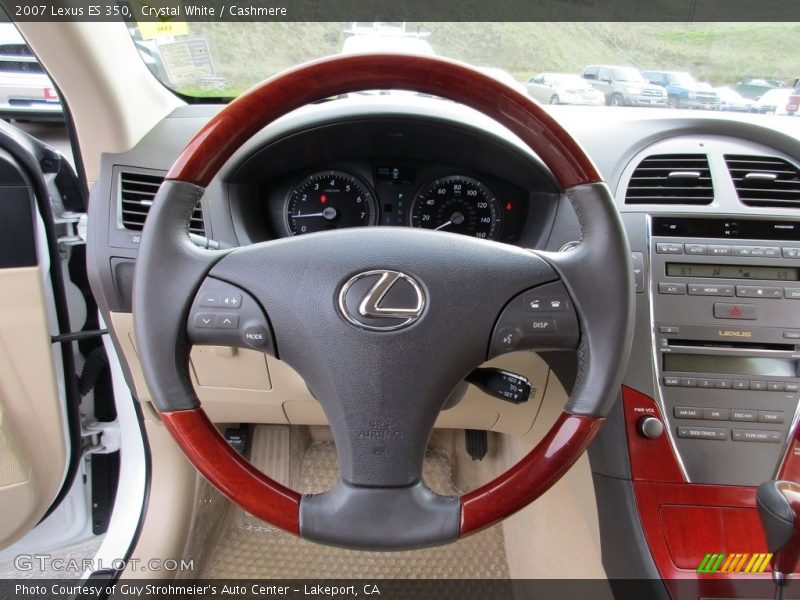 Crystal White / Cashmere 2007 Lexus ES 350
