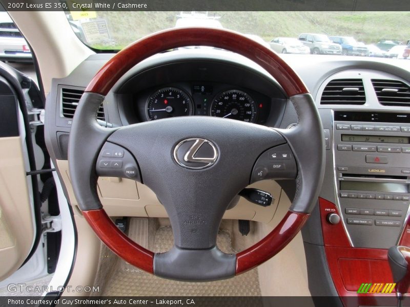 Crystal White / Cashmere 2007 Lexus ES 350