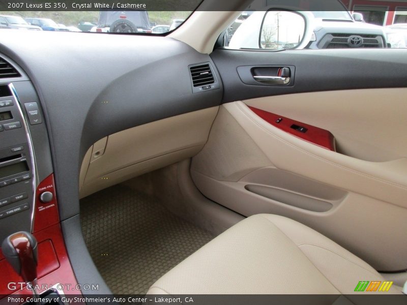 Crystal White / Cashmere 2007 Lexus ES 350