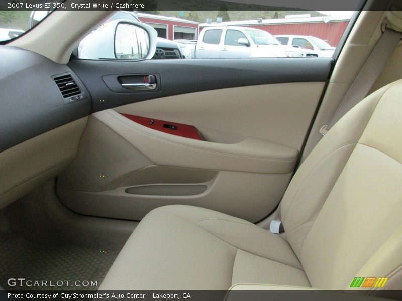 Crystal White / Cashmere 2007 Lexus ES 350