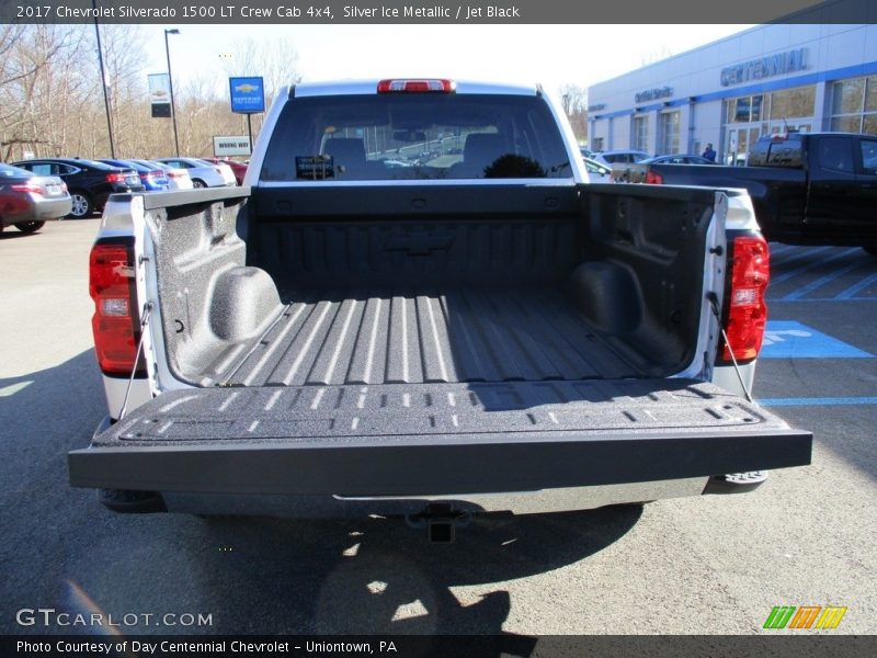 Silver Ice Metallic / Jet Black 2017 Chevrolet Silverado 1500 LT Crew Cab 4x4