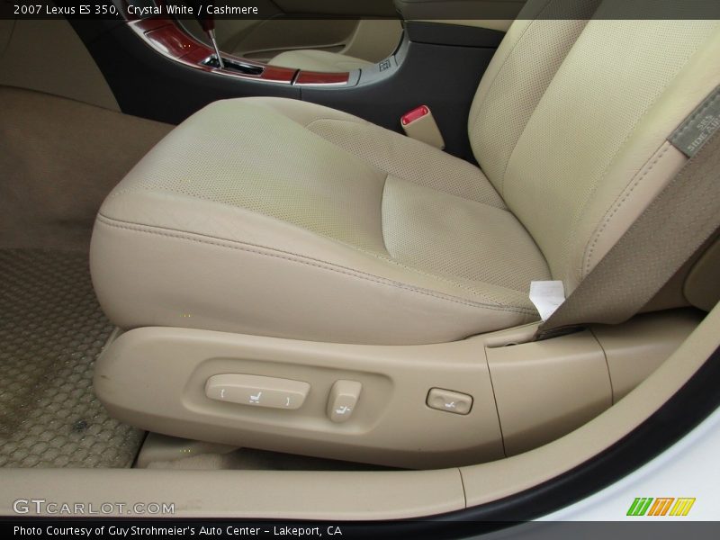 Crystal White / Cashmere 2007 Lexus ES 350