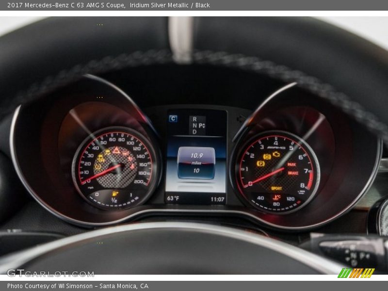  2017 C 63 AMG S Coupe 63 AMG S Coupe Gauges