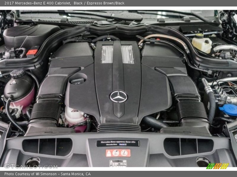  2017 E 400 Cabriolet Engine - 3.0 Liter Turbocharged DOHC 24-Valve VVT V6