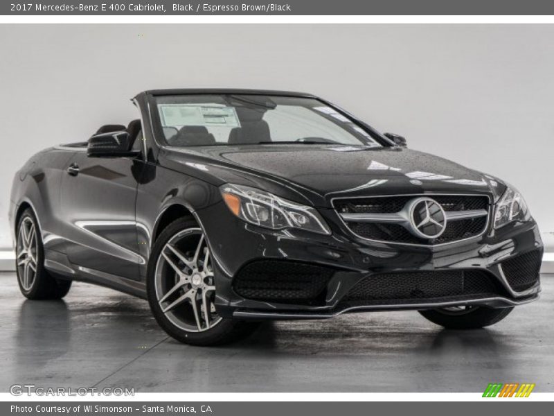 Front 3/4 View of 2017 E 400 Cabriolet