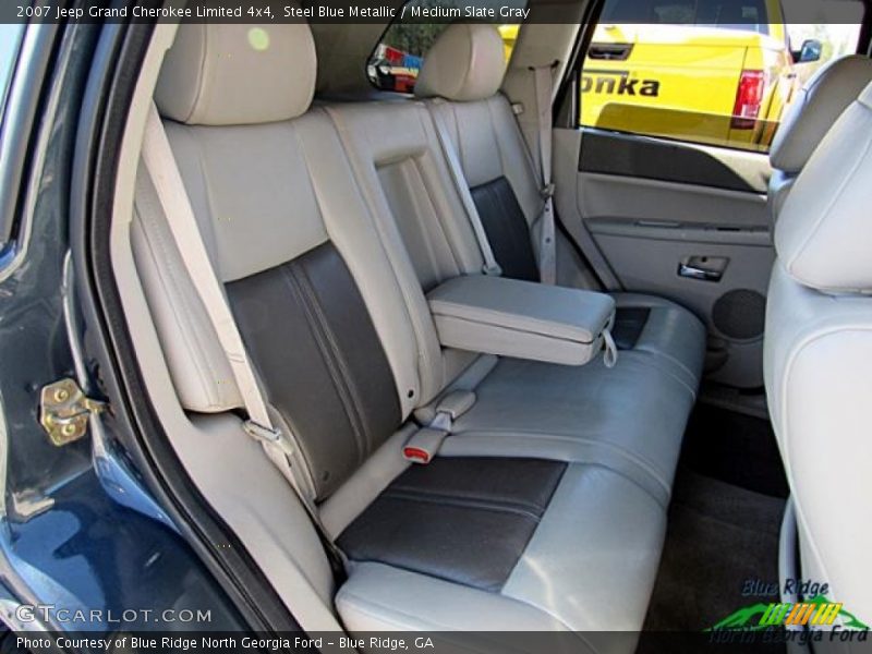 Steel Blue Metallic / Medium Slate Gray 2007 Jeep Grand Cherokee Limited 4x4